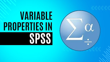 Variables Properties in SPSS