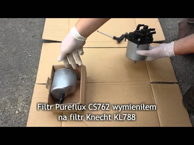 Replacement Fuel Filter On Peugeot 207 1.6 Hdi 2010R.