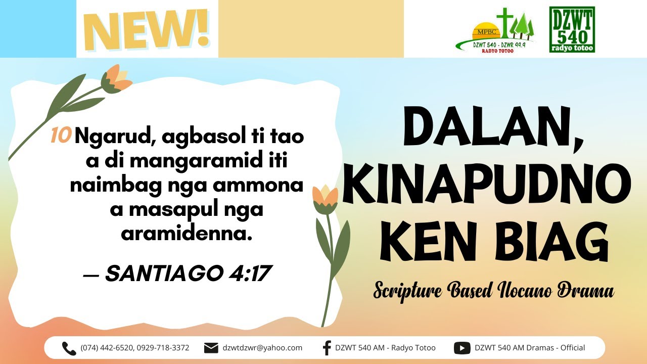 Dalan, Kinapudno ken Biag - August 29, 2025 #DZWTDramasOfficial