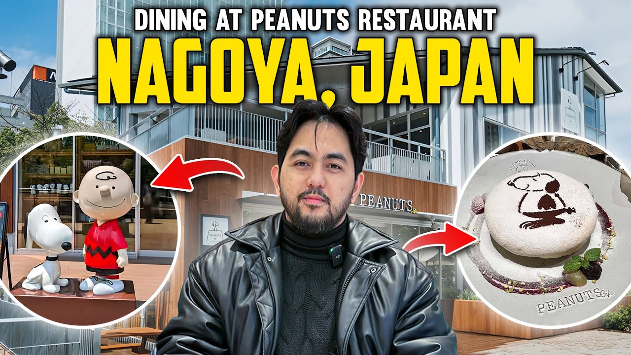 Japan Vlog | Peanuts Cafe In Nagoya Japan ☕🇯🇵