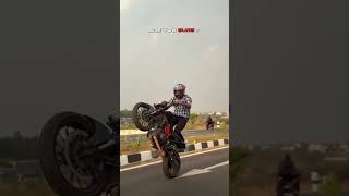 “Are You Sure? 😈 KTM Duke Wheelie 🔥 | Street Stunt India”