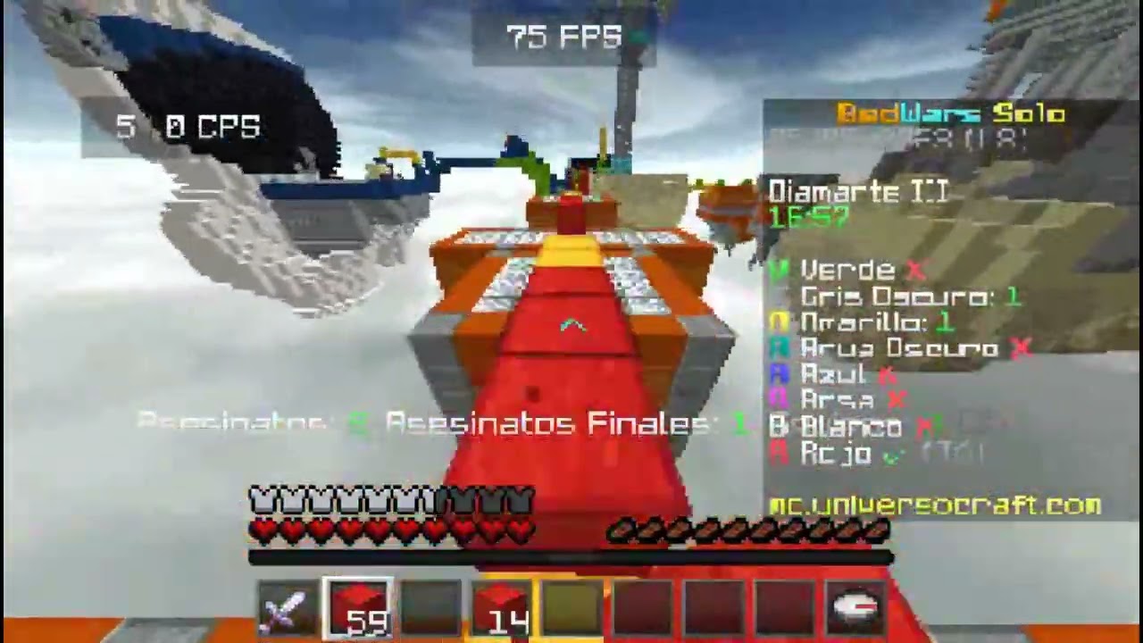 Me hise Pasar Por TrixdyCrazy en Universocraft.....