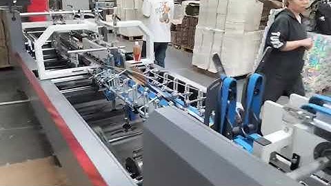 compact folder gluer machine