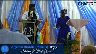 Zipporah Mushala Ministering on the 3rd Day During the Kenyan Revival Conference