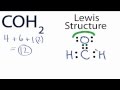 Valence Electrons in COH2 Structure