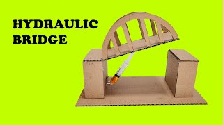 Crafting a Cardboard Hydraulic Bridge: DIY Engineering Adventure