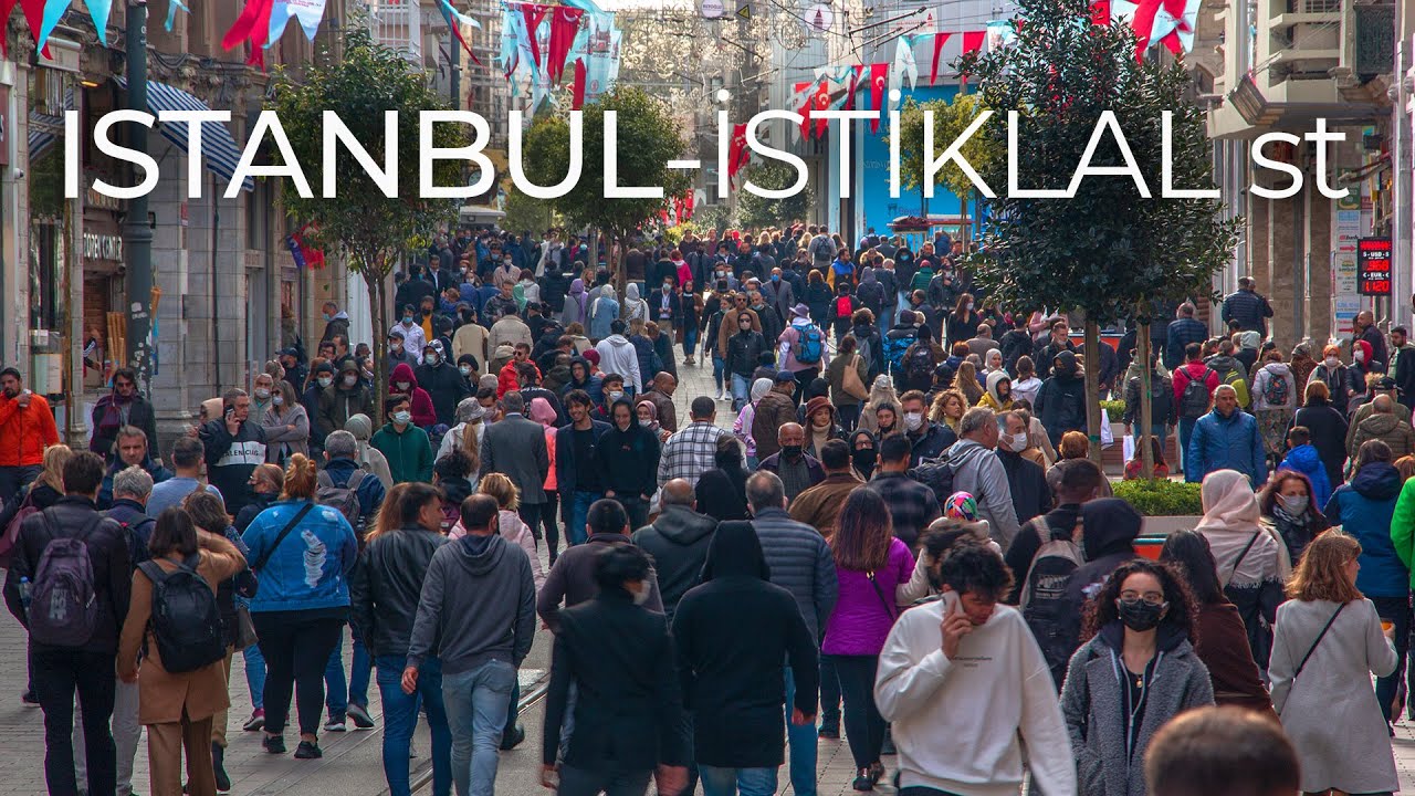 ISTANBUL 2021 - Walking Around Taksim and Istiklal Avenue