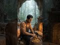 Chopping Wood in a Cabin During Heavy Rain #aesthetic #peaceful #nature #shorts #youtubeshorts