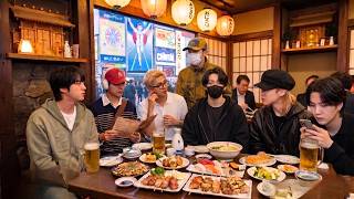 BTS Suddenly Appears! Allegedly Caught on Camera at a Tokyo Restaurant