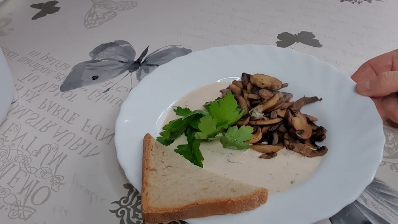 Грибы в чесночном соусе Термомикс ТМ5 /ТМ31