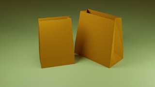 Blender Tutorial | Paper Bag screenshot 2