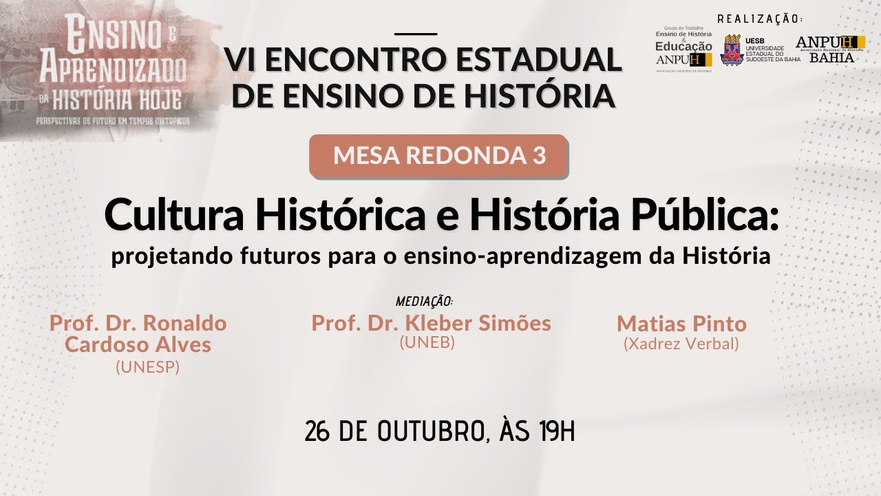 MESA 03] Cultura histórica e história pública 