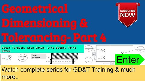Geometrical Dimensioning & Tolerancing – Part 4