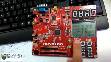 Multiple Choice Question with Nuvoton Learning Board NuMicro™ Cortex™-M0