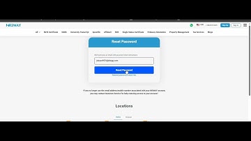 How to Reset Passwords on NRIWAY | Easy Step-by-Step Guide