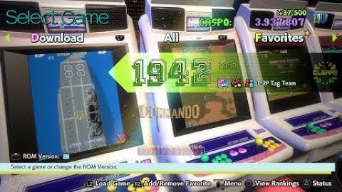 Capcom Arcade Stadium PS4 Quickly farming CASPO points at the end of 1942