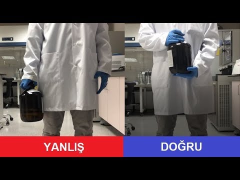 Video: Laboratuvarda kimyasalları nasıl düzenlersiniz?