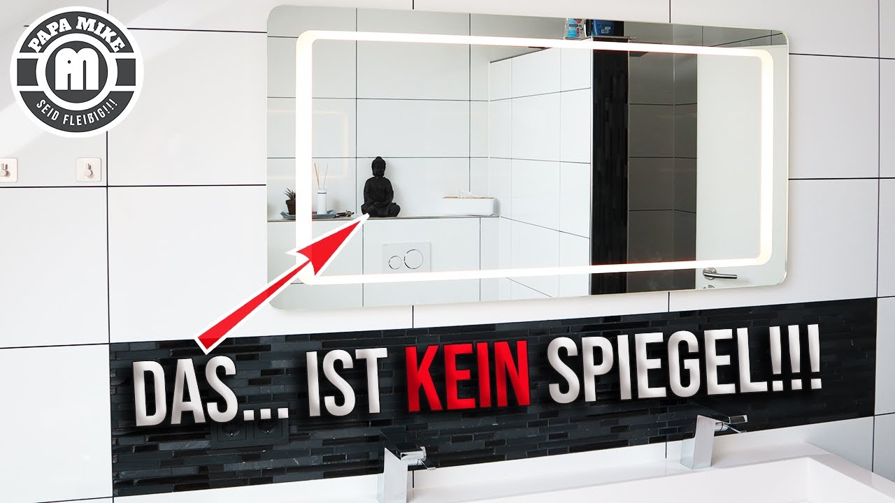 Richtig Badezimmer-Spiegel aufhängen! So klappt es bei jedem! 