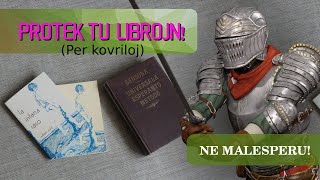 Kiel protekti librojn per kovriloj