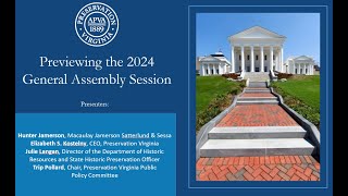 Previewing the 2024 General Assembly Session