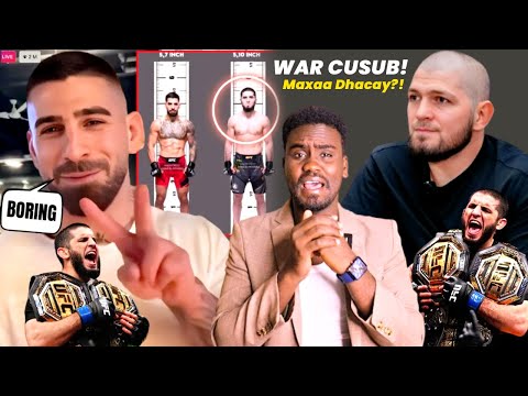 Islam Makhachev Oo La Weeraray Topuria VS Tsarukyan Maxaa Ka Dhacay Jake Paul VS Joshua