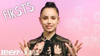 Sofia Carson Shares Her Firsts | Teen Vogue