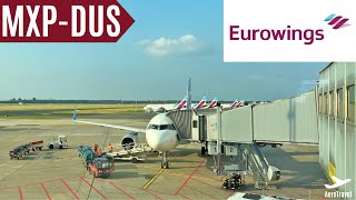 EUROWINGS (LH-GROUP) | TRIPREPORT [BASIC] AIRBUS A320 | MILANO - DÜSSELDORF | EW 9821 | ULTRA HD 4K