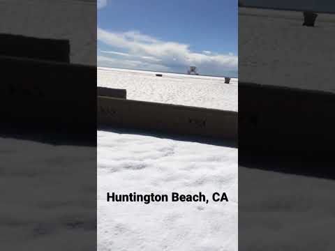 Video: A nins vreodată în Huntington Beach, California?