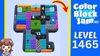 Color Block Jam Level 1465 Solution Walkthrough