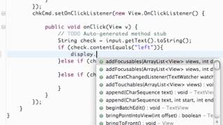 Android Application Development Tutorial   29   Set Gravity within Java   YouTube