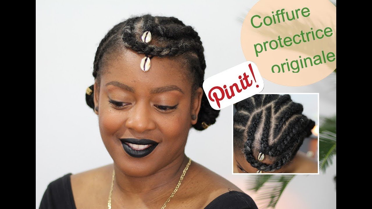 Original protective hairstyle for natural hair YouTube