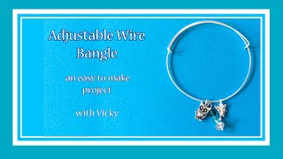 Adjustable Wire Bangle. Make It With Spellbound