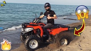 ATV İLE PLAJ'A🏖️GİRDİM OLANLAR OLDU !