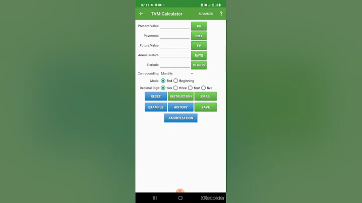 Contoh Menghitung Future Value dengan Kalkulator Finansial