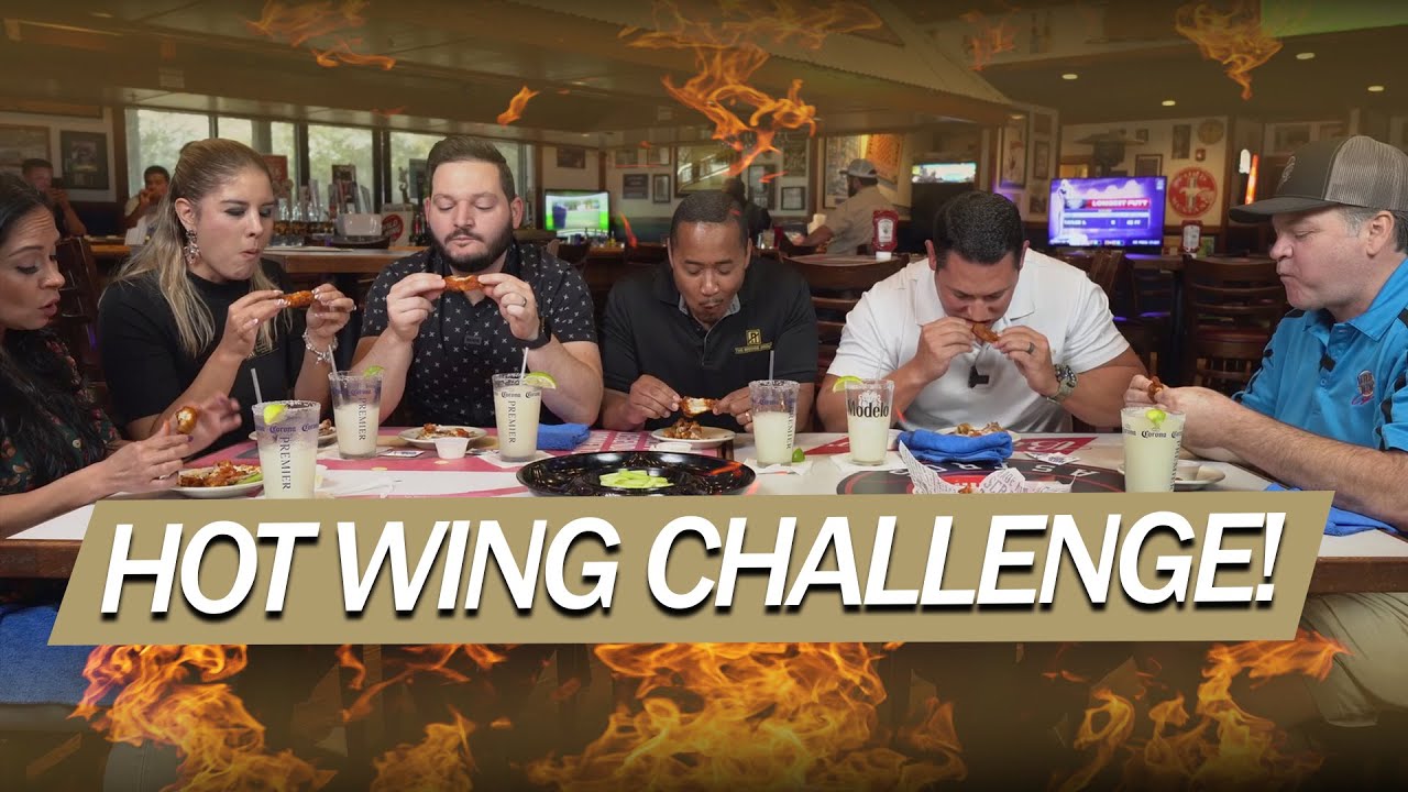 Hot Ones! 🍗🌶️😫 | Interview with Wild Wing Cafe Gets Spicy!