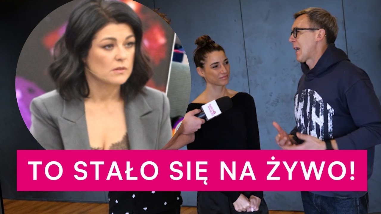 Cichopek i Kurzajewski nie byli w stanie prowadzić programu po tym, co się stało!