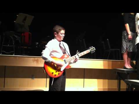 Midd West Middle School Chorus, All of Me ; Caleb Warren on guitar