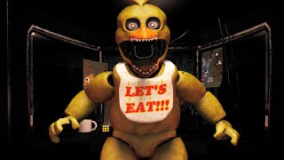 TRTF Rebuilt - All Jumpscares & Night 5 Walkthrough