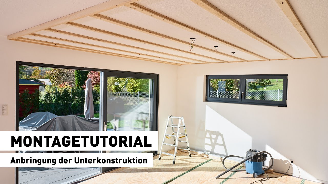 LIGNO® Akustik home - Tutorial zur Montage der Unterkonstruktion