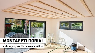 Ligno Akustik Home - Tutorial Zur Montage Der Unterkonstruktion