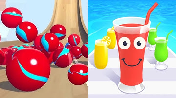 Marble Run Ultimate Race ASMR vs Juice Run Walkthrough Max Gameplay BMG135