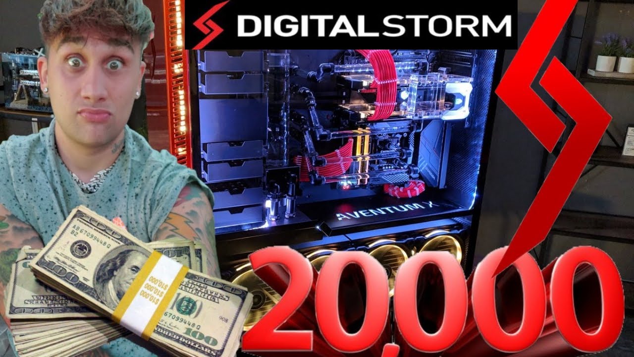DIGITAL STORM AVENTUMX 20,000 DOLLAR GAMING COMPUTER YouTube