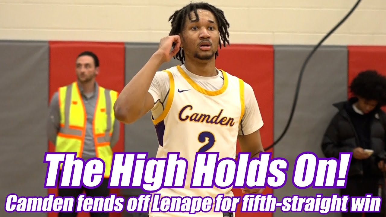 Камден 73 Ленапе 70 | Баскетбол среди юношей старшей школы | Джейден Доктор 12 очков | Старшая шк...