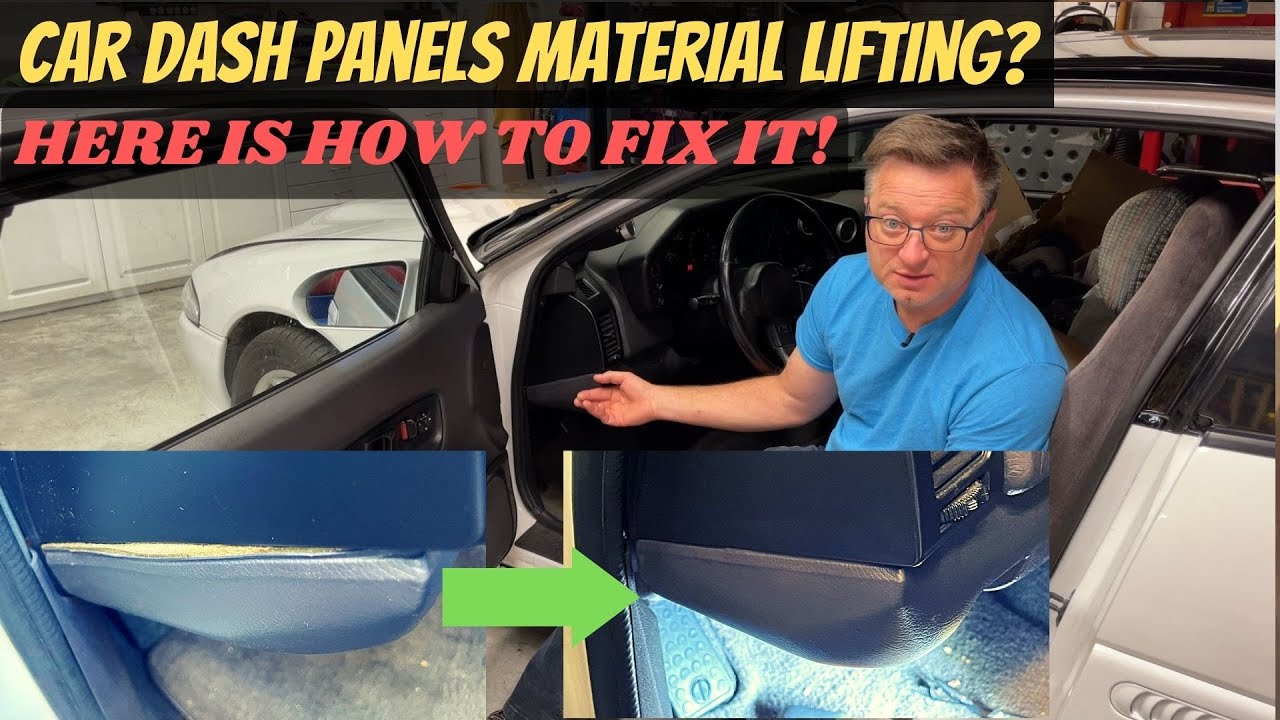 How To Repair And Wrap Your Own Padded Dash 