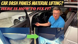 Career Overview How To Repair Lifted And Separated Interior Car Dash Components!