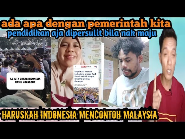 cikgu Ini cakap begitu susahnya kejar pendidikan dan cari pekerjaan di Indonesia‼️ class=