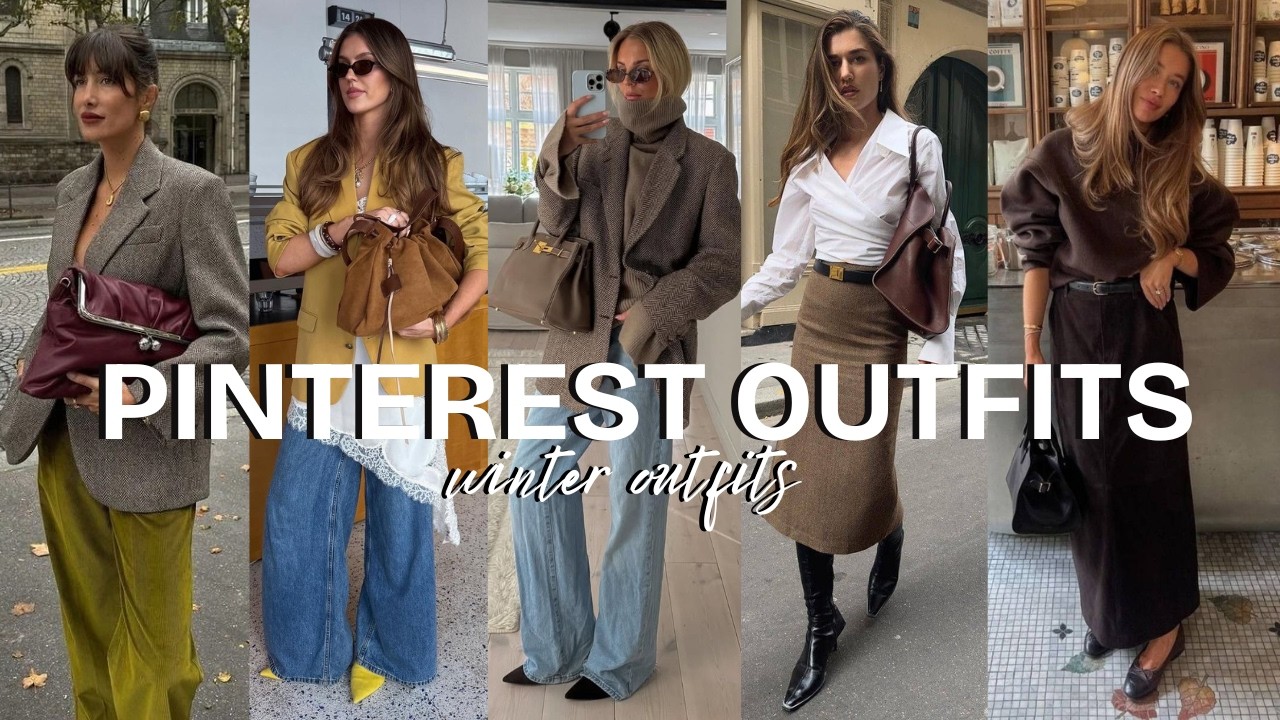 Воссоздание образов с Pinterest | Вдохновение для зимних нарядов