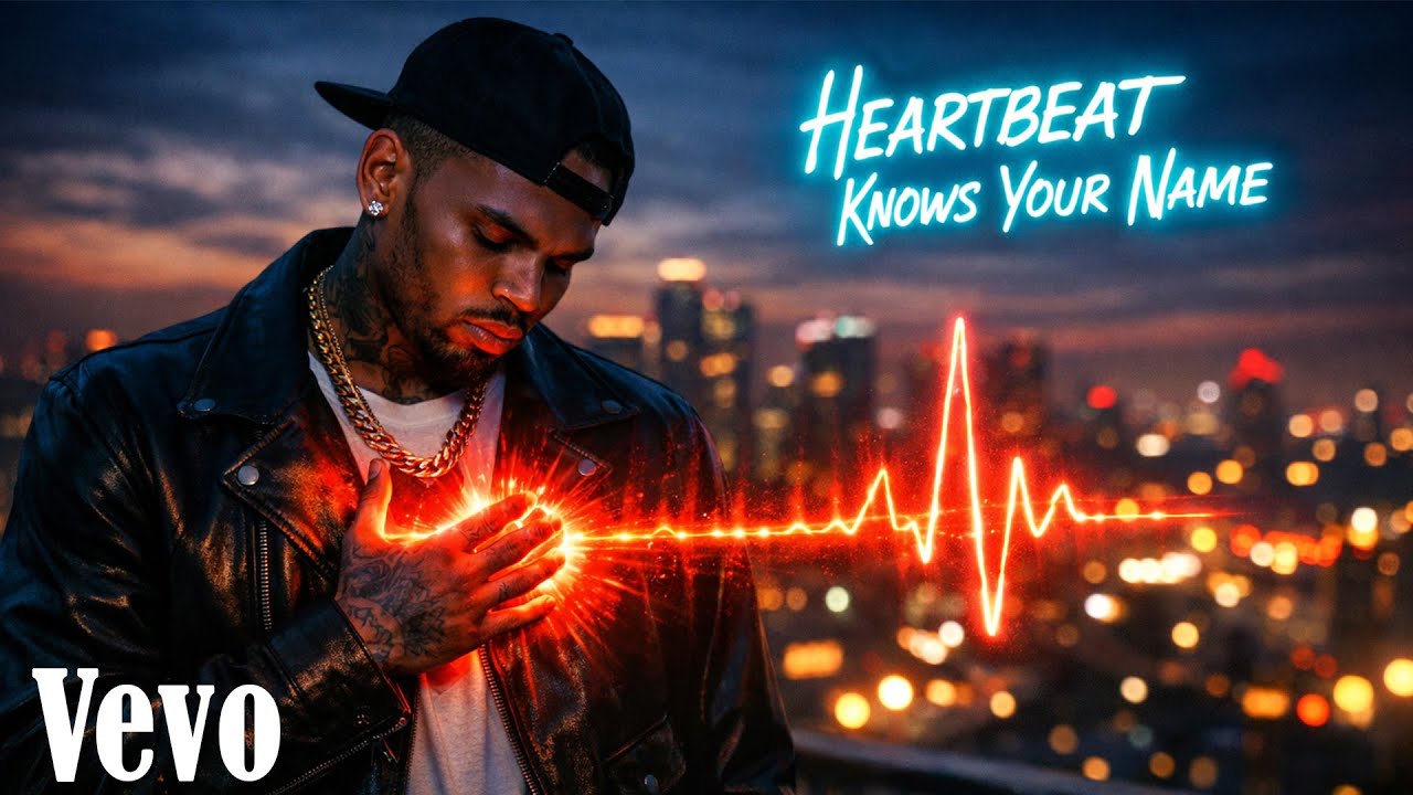 Chris Brown -  Heartbeat Knows Your Name  | R&B  Chill Romantic Soul 2025  (Lyrics Video)
