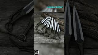 The Ultimate Ninja Arsenal | Weapon Showcase 🥷#kunaiknife #travel #shorts #abaskillpro