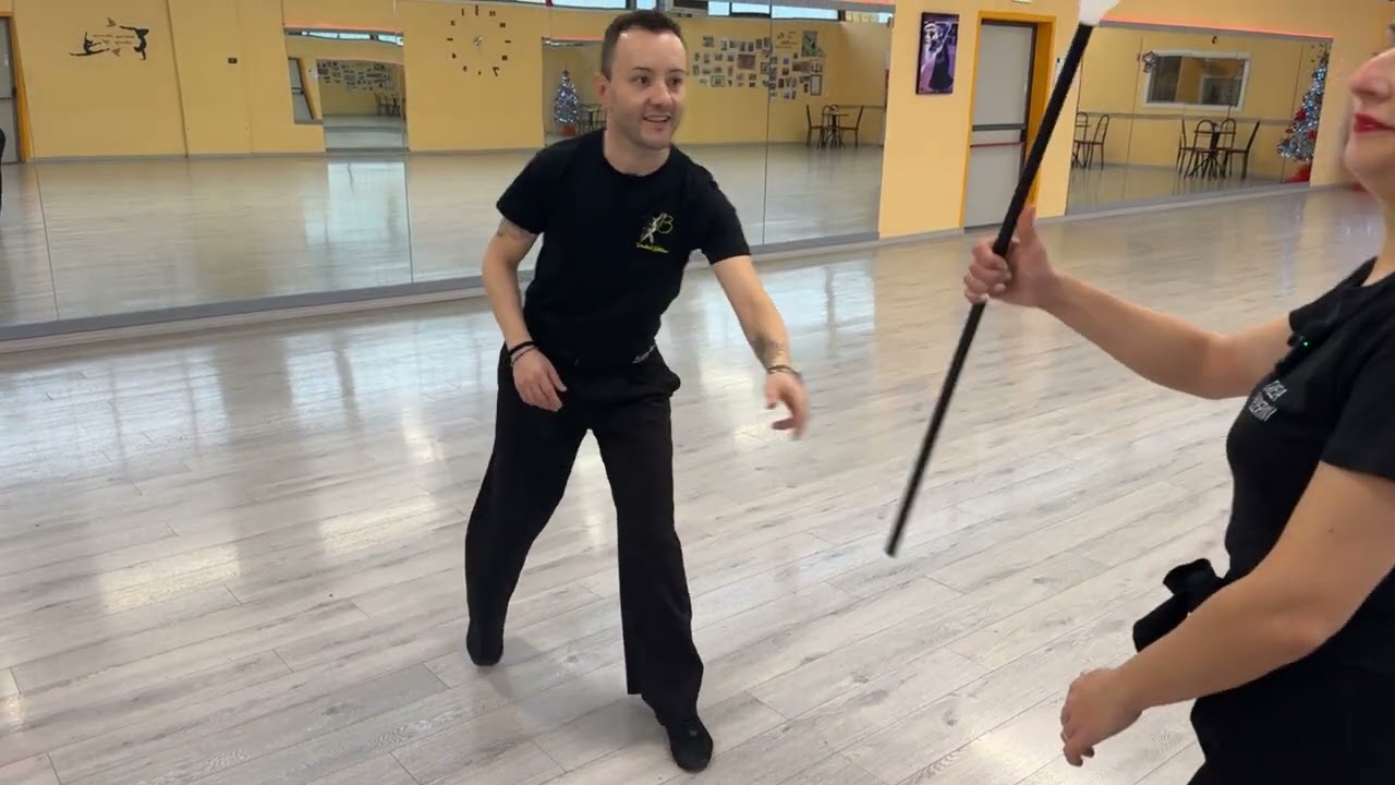 DOUBLE REVERSE SPIN VALZER LENTO💚💙Pillole di ballo con Matteo e Daniela!!#youtuber #contentcreator